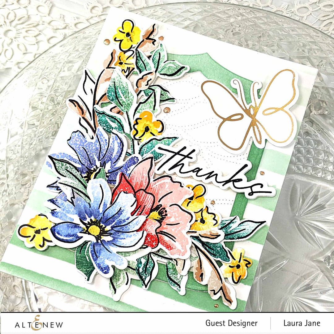 Altenew Die & Stencil Bundle Dotted Waves