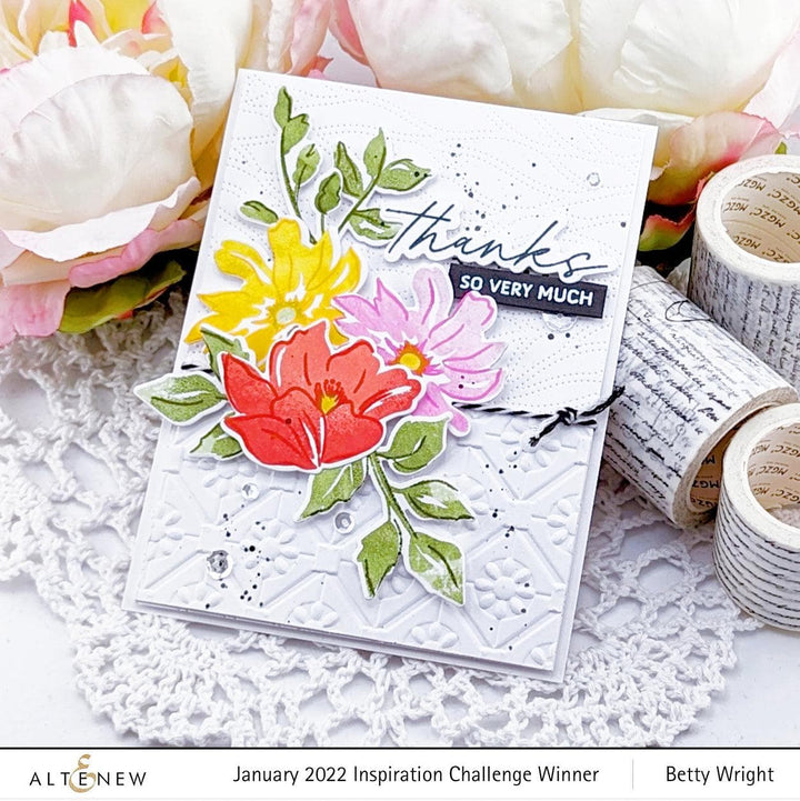 Altenew Die & Stencil Bundle Dotted Waves