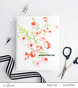 Altenew Die & Stencil Bundle Meadow Bush Layering Stencil & Die Bundle