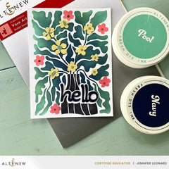 Altenew Die & Stencil Bundle Vase Art
