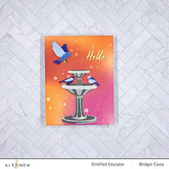 Part A-Glitz Art Craft Co.,LTD Dies Bird Bath Layering Die Set