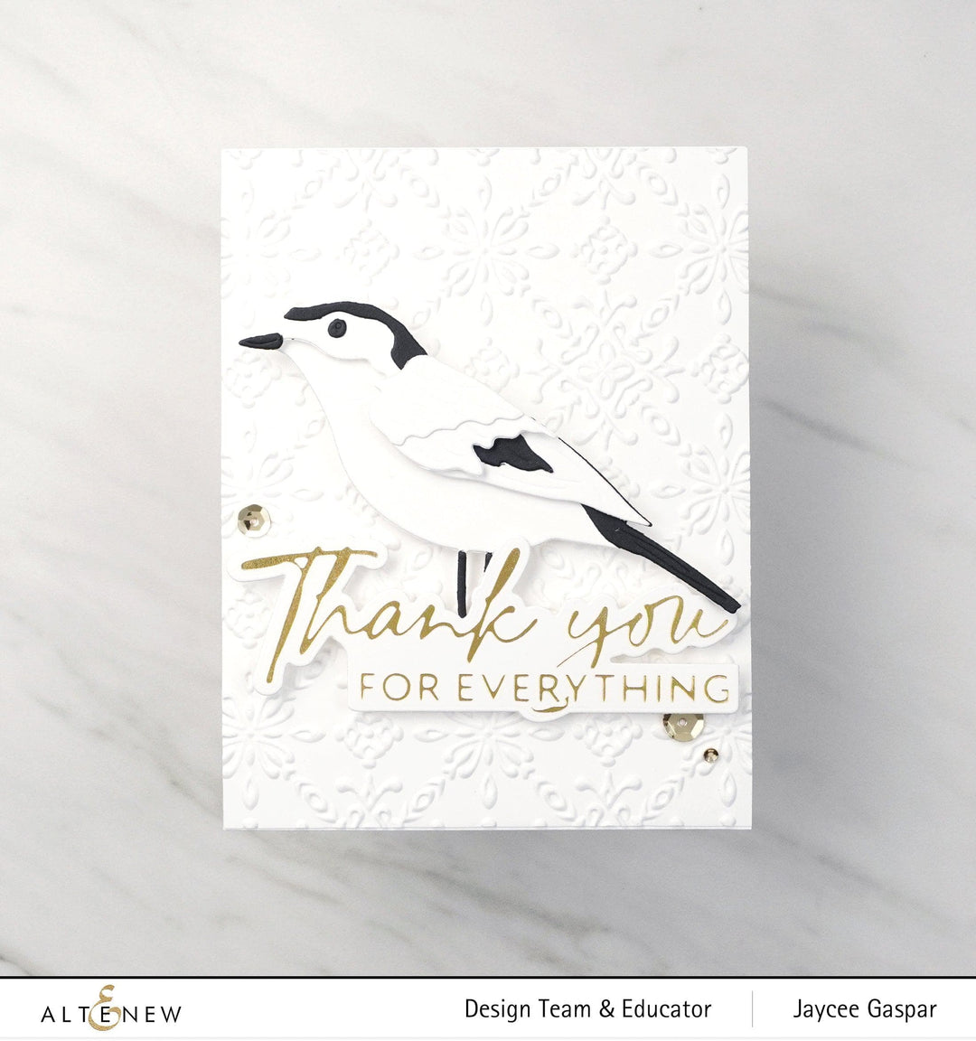 Part A-Glitz Art Craft Co.,LTD Dies Bird of the Mountain Die Set