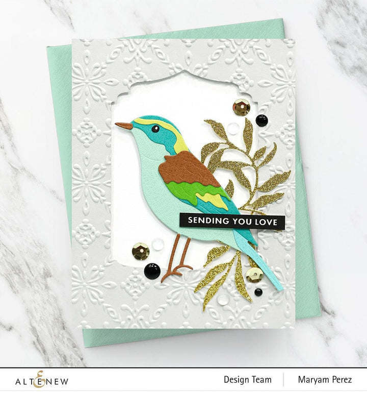 Part A-Glitz Art Craft Co.,LTD Dies Bird of the Mountain Die Set