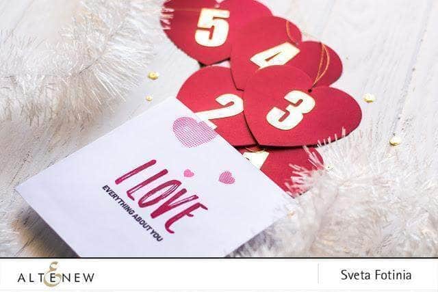 Part A-Glitz Art Craft Co.,LTD Dies Bold Numerals Die Set