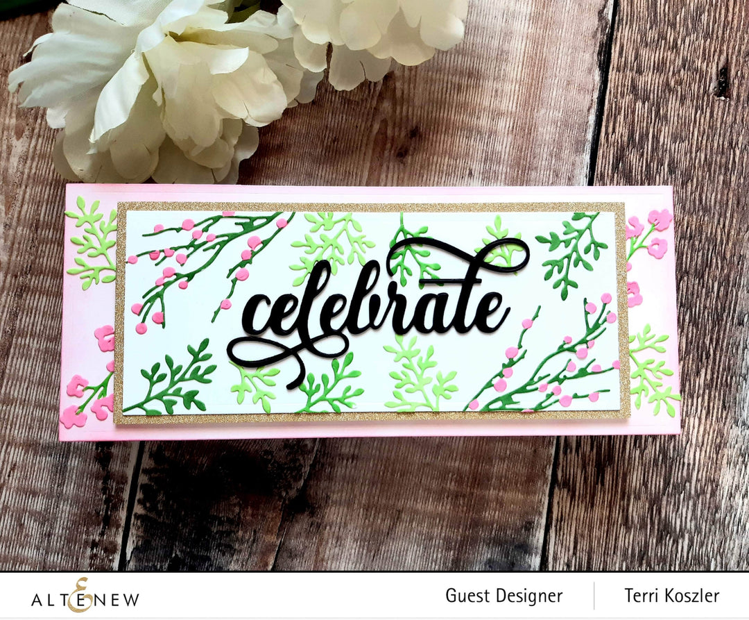 Part A-Glitz Art Craft Co.,LTD Dies Branches and Berries Die Set