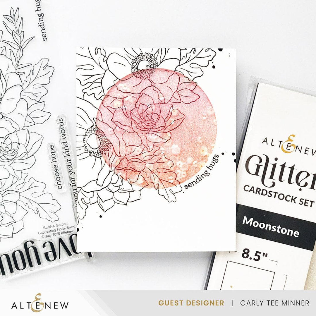 Build-A-Garden: Captivating Floral Swag Add-on Die Set