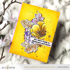 Build-A-Garden: Captivating Floral Swag Add-on Die Set
