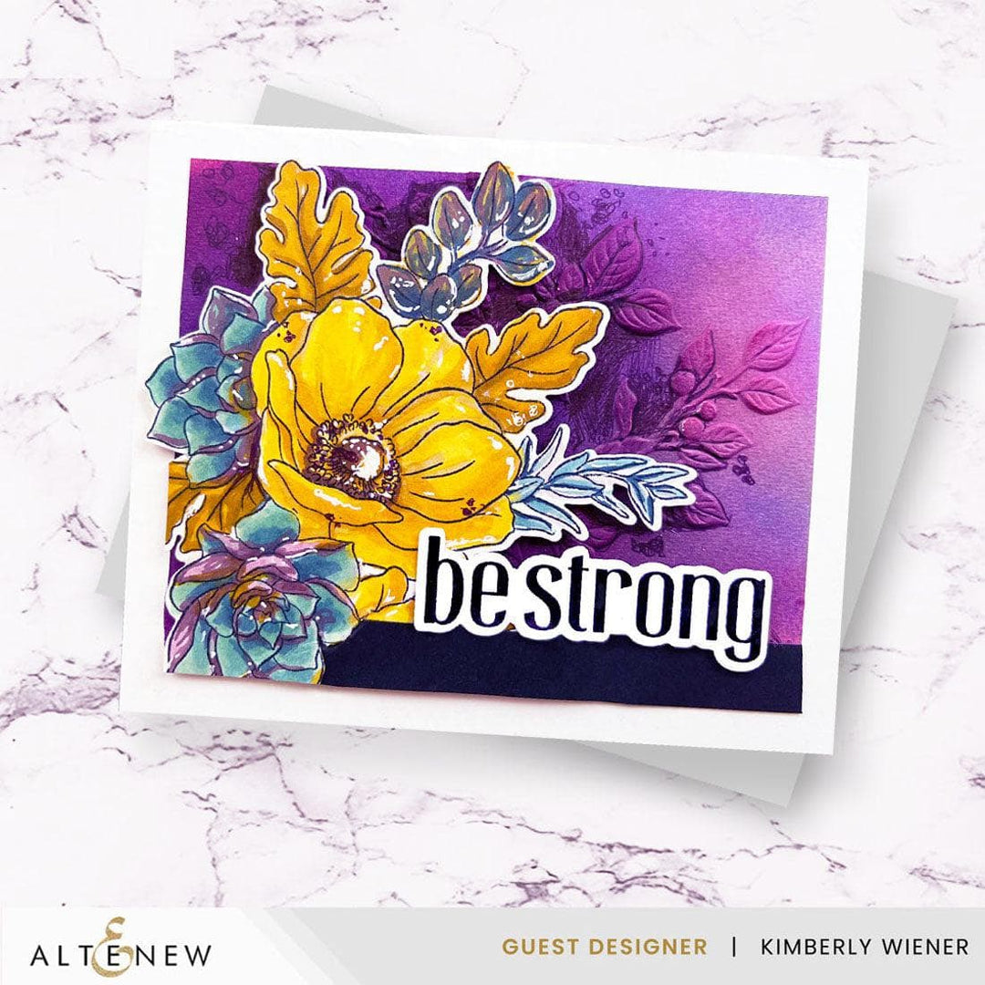 Build-A-Garden: Captivating Floral Swag Add-on Die Set