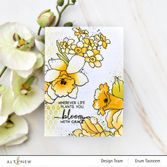 Part A-Glitz Art Craft Co.,LTD Dies Build-A-Garden: Daffodil Delight Add-on Die Set