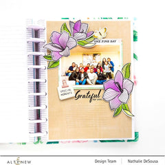 Part A-Glitz Art Craft Co.,LTD Dies Build-A-Garden: Esplanade Flowers Add-On Die Set