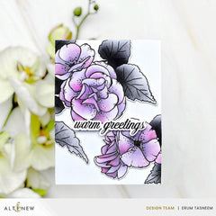 Part A-Glitz Art Craft Co.,LTD Dies Build-A-Garden: Frilly Begonia Add-on Die Set