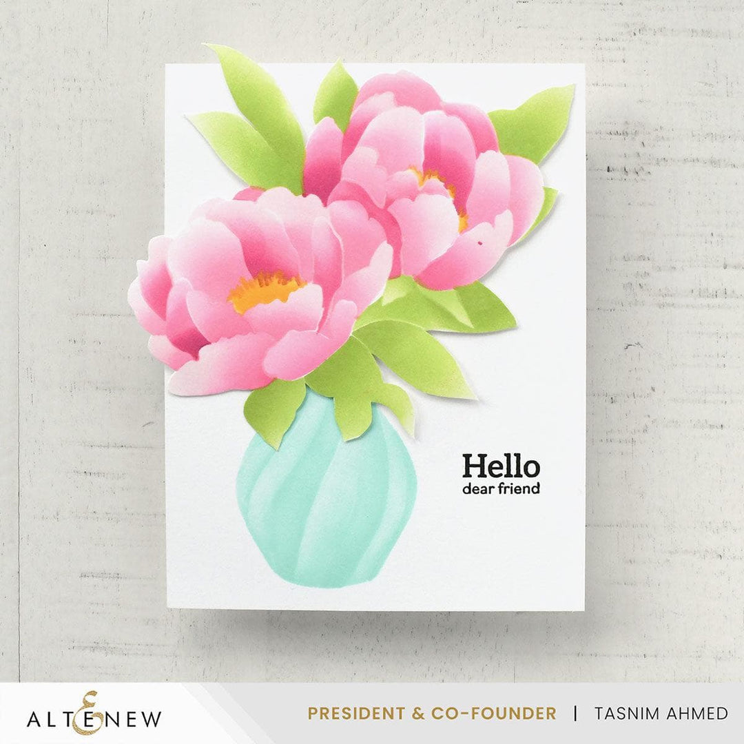 Build-A-Garden: Lovely Rose Peony Add-On Die Set