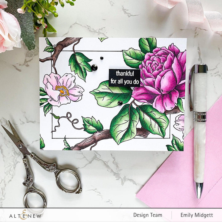 Part A-Glitz Art Craft Co.,LTD Dies Build-A-Garden: Magnificent Branch Add-on Die