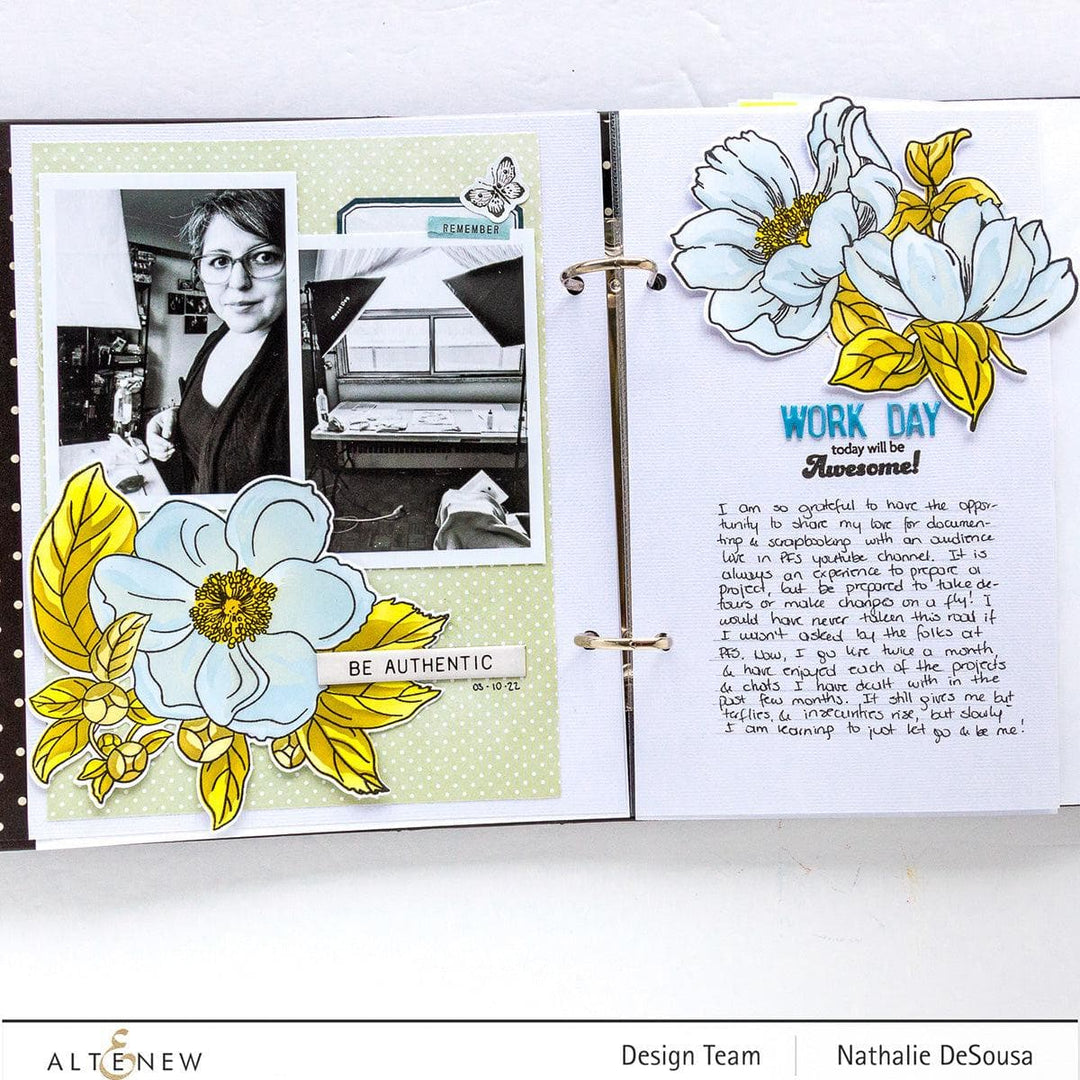 EXP Factors Dies Build-A-Garden: Pristine Peonies Add-On Die Set