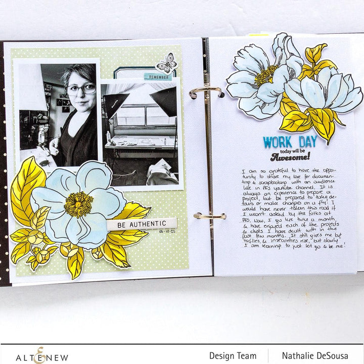 EXP Factors Dies Build-A-Garden: Pristine Peonies Add-On Die Set