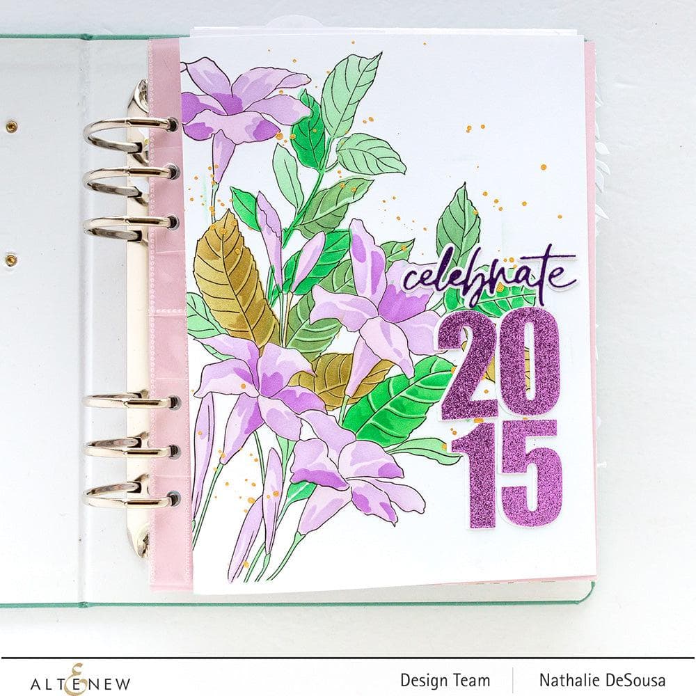 Part A-Glitz Art Craft Co.,LTD Dies Build-A-Garden: Rocktrumpet Add-on Die Set