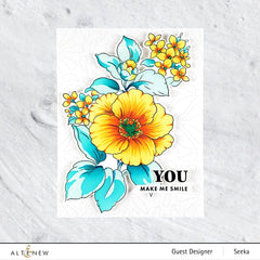 Part A-Glitz Art Craft Co.,LTD Dies Build-A-Garden: Rosa Gallica Add-On Die Set