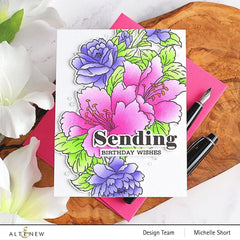 Part A-Glitz Art Craft Co.,LTD Dies Build-A-Garden: Sweet Lilies Add-on Die Set