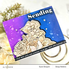 Part A-Glitz Art Craft Co.,LTD Dies Build-A-Garden: Sweet Lilies Add-on Die Set