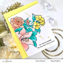 Part A-Glitz Art Craft Co.,LTD Dies Build-A-Garden: Sweet Lilies Add-on Die Set