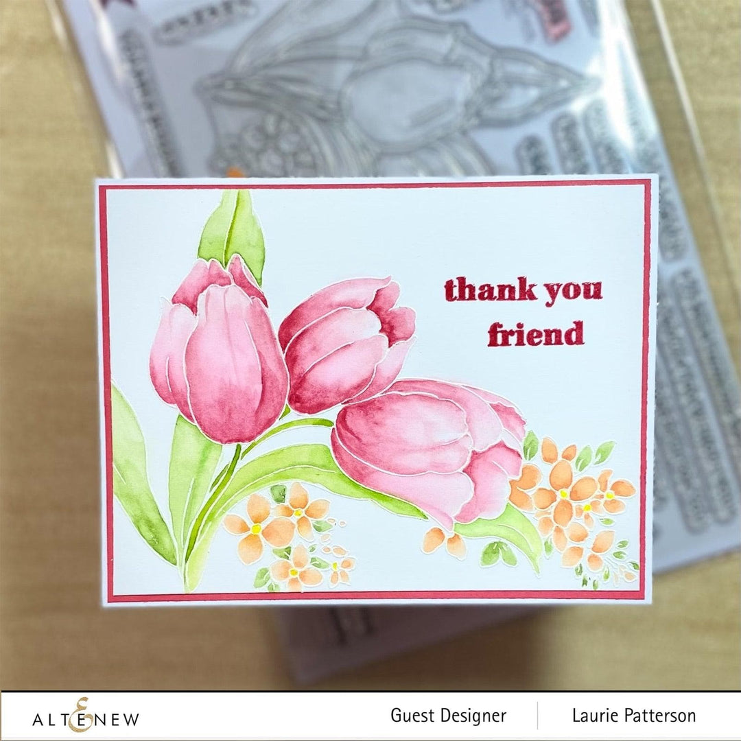 Part A-Glitz Art Craft Co.,LTD Dies Build-A-Garden: Tulips & Friends Add-on Die