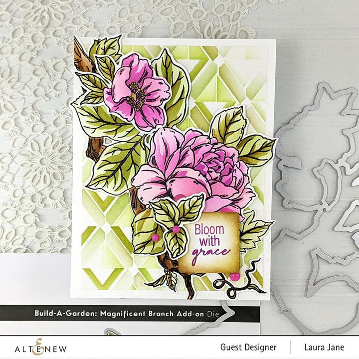 Part A-Glitz Art Craft Co.,LTD Dies Build-A-Garden: Tulips & Friends Add-on Die