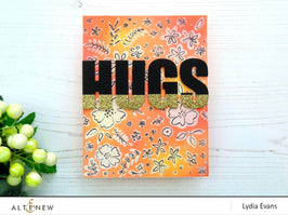 Part A-Glitz Art Craft Co.,LTD Dies Caps Bold Alphabet Die Set