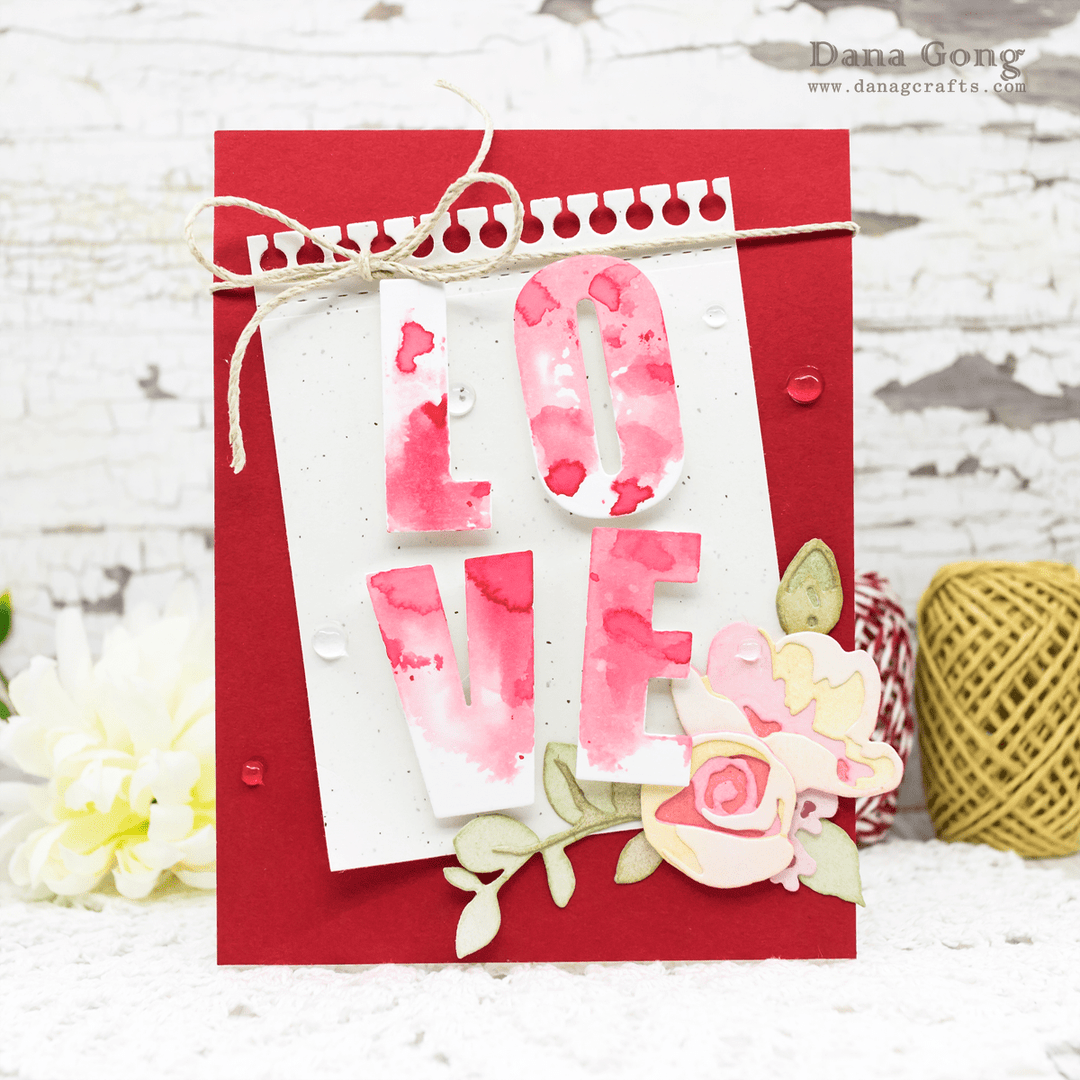 Part A-Glitz Art Craft Co.,LTD Dies Caps Bold Alphabet Die Set