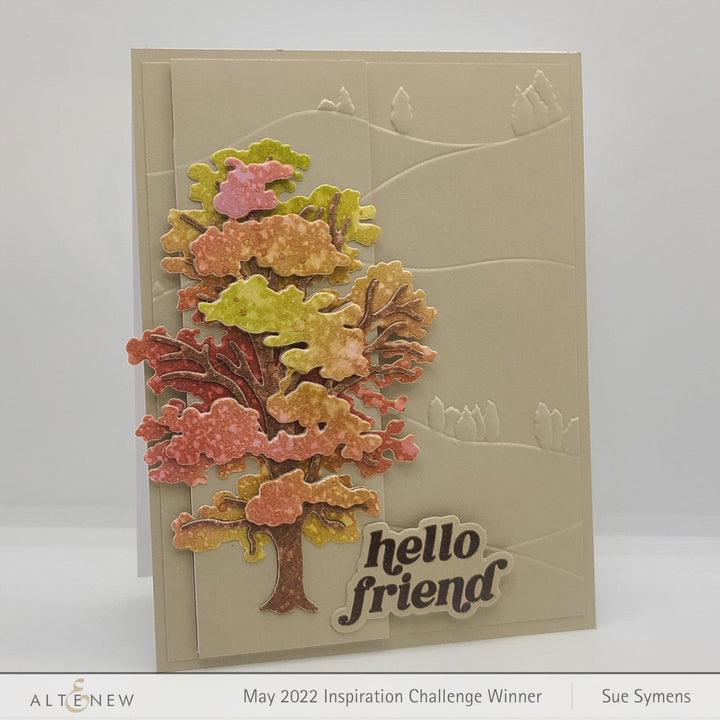 Part A-Glitz Art Craft Co.,LTD Dies Chestnut Tree Layering Die Set