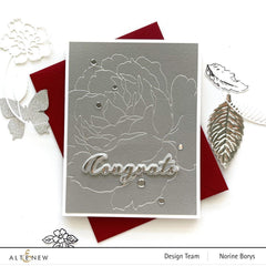 Part A-Glitz Art Craft Co.,LTD Dies Congrats Die Set