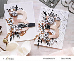 Part A-Glitz Art Craft Co.,LTD Dies Cozy Flannel Cover Die
