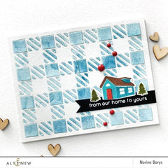Part A-Glitz Art Craft Co.,LTD Dies Cozy Flannel Cover Die