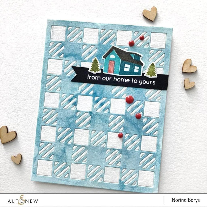 Part A-Glitz Art Craft Co.,LTD Dies Cozy Flannel Cover Die