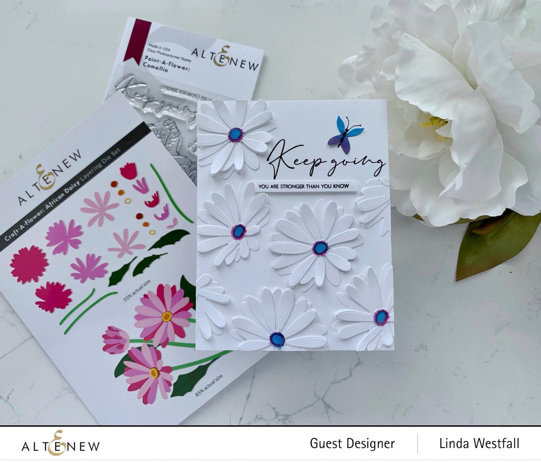 Part A-Glitz Art Craft Co.,LTD Dies Craft-A-Flower: African Daisy Layering Die Set