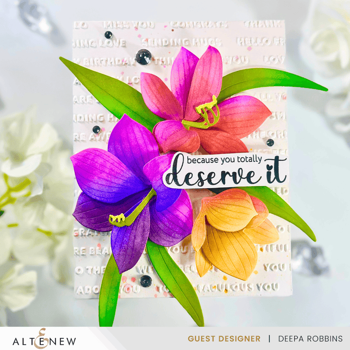 Craft-A-Flower: Amaryllis Die Set