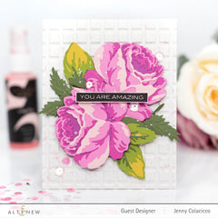 Part A-Glitz Art Craft Co.,LTD Dies Craft-A-Flower: Antique Rose Layering Die Set