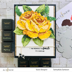 Part A-Glitz Art Craft Co.,LTD Dies Craft-A-Flower: Antique Rose Layering Die Set