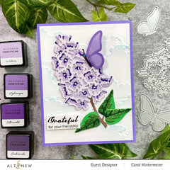 Part A-Glitz Art Craft Co.,LTD Dies Craft-A-Flower: Butterfly Bush Layering Die Set