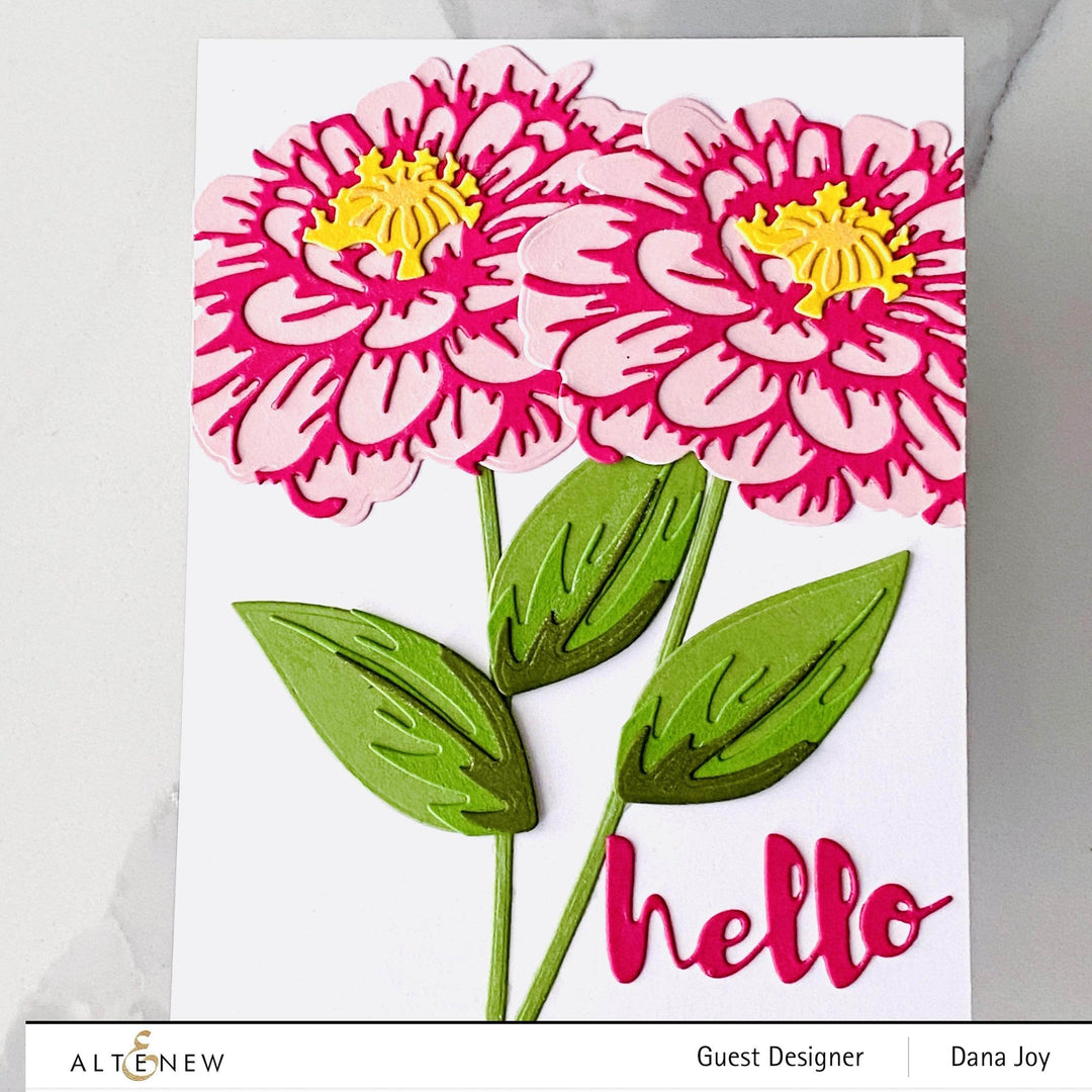 Part A-Glitz Art Craft Co.,LTD Dies Craft-A-Flower: California Giants Layering Die Set