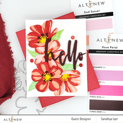 Part A-Glitz Art Craft Co.,LTD Dies Craft-A-Flower: Cistus Layering Die Set