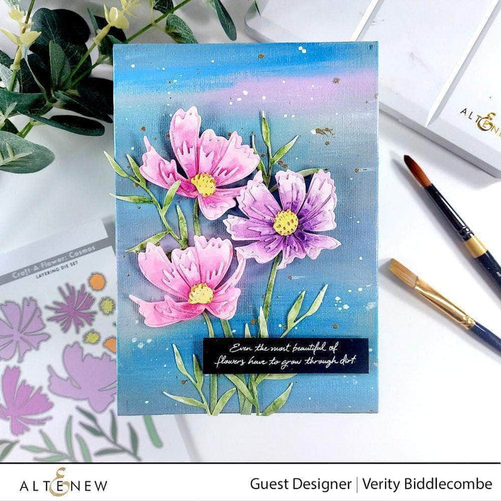 Part A-Glitz Art Craft Co.,LTD Dies Craft-A-Flower: Cosmos Layering Die Set