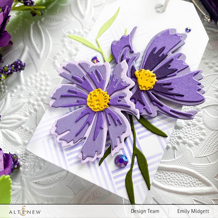 Part A-Glitz Art Craft Co.,LTD Dies Craft-A-Flower: Cosmos Layering Die Set