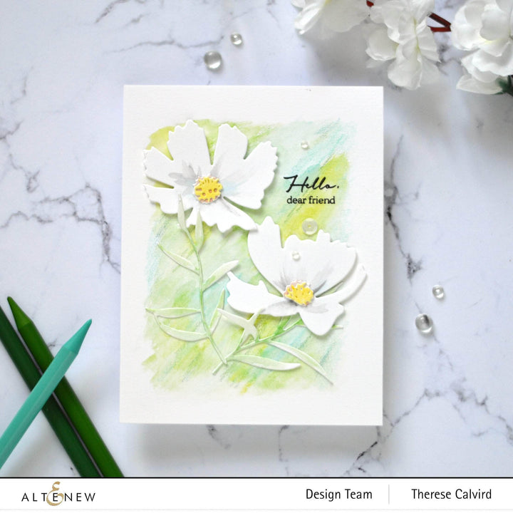 Part A-Glitz Art Craft Co.,LTD Dies Craft-A-Flower: Cosmos Layering Die Set
