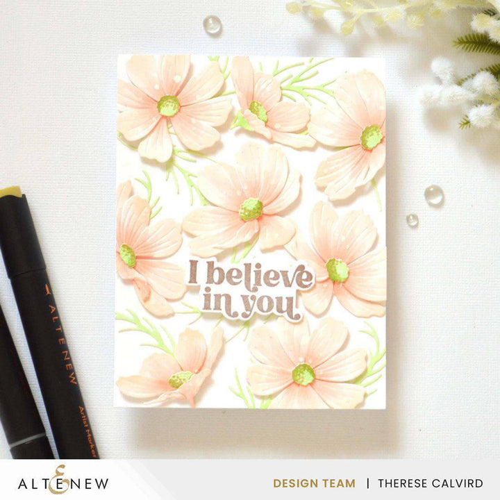 Craft-A-Flower: Garden Cosmos Layering Die Set