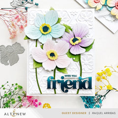Craft-A-Flower: Japanese Anemone Layering Die Set