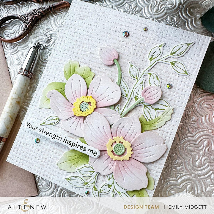 Craft-A-Flower: Japanese Anemone Layering Die Set