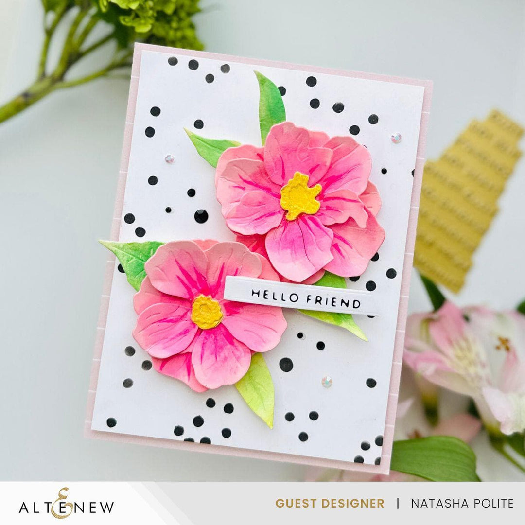 Part A-Glitz Art Craft Co.,LTD Dies Craft-A-Flower: Japanese Camellia Layering Die Set