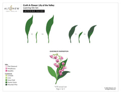 Craft-A-Flower: Lily of the Valley Layering Die Set