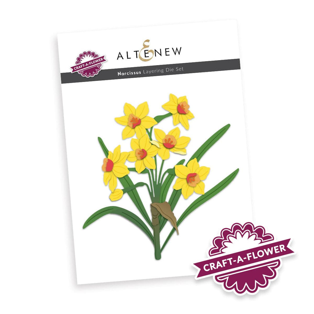 Craft-A-Flower: Narcissus Layering Die Set