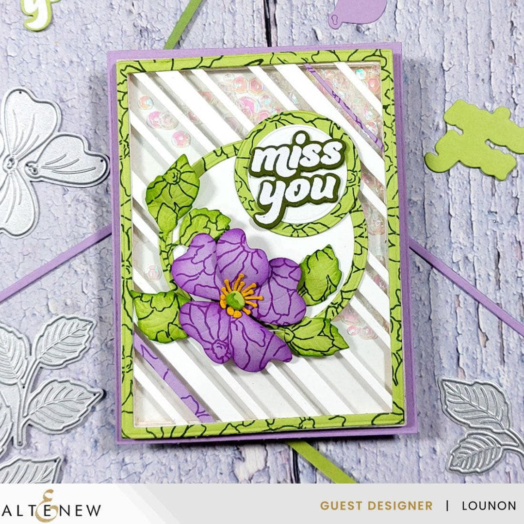 Craft-A-Flower: Prairie Roses Layering Die Set